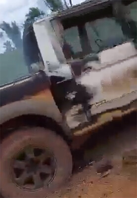 Corpos de casal são encontrados queimados ao lado de caminhonete em Abunã