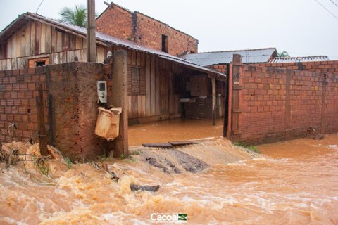 Instituto Nacional de Meteorologia faz novo alerta de temporais em Rondônia