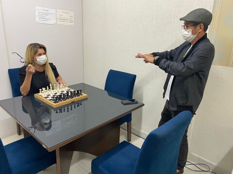 Prefeitura de Porto Velho oferece vagas na modalidade xadrez para autistas, deficientes visuais e auditivos