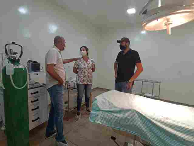 Ismael Crispin anuncia investimentos para saúde de Cerejeiras