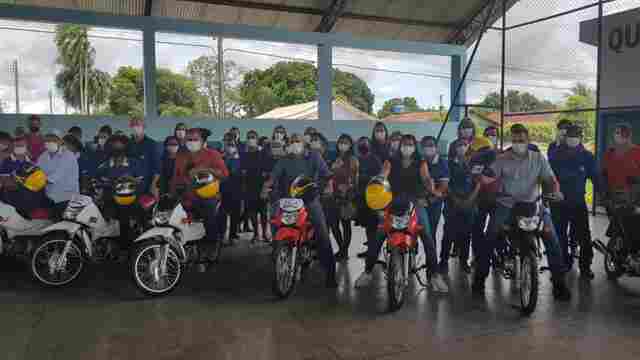 Ação do deputado Ismael garante motocicletas, capacetes e tablets para Agentes Comunitários de Saúde