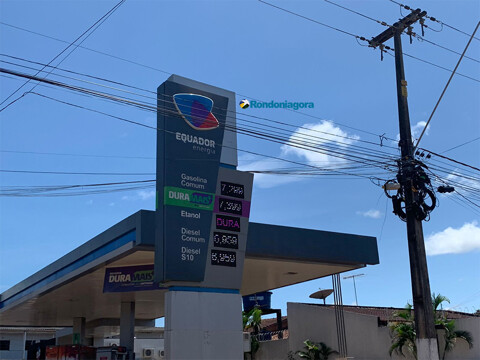 Gasolina é encontrada por até R$ 7,29 na capital