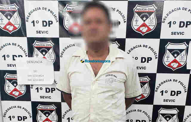 Polícia prende homem denunciado por estuprar a filha e outra criança