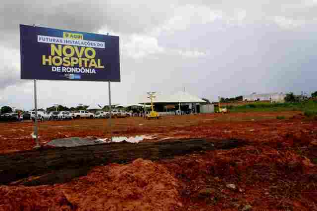 Governo lança pedra fundamental para a obra do novo Hospital de Urgência e Emergência de Rondônia