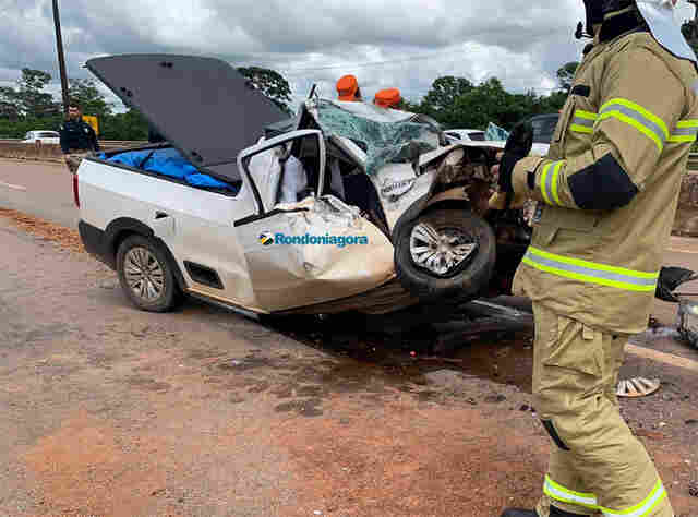 Motorista que colidiu na traseira de carreta na BR-364 morre no João Paulo II