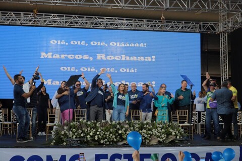 Marcos Rocha lança pré-candidatura e anuncia nominatas à Câmara e Assembleia pelo União Brasil