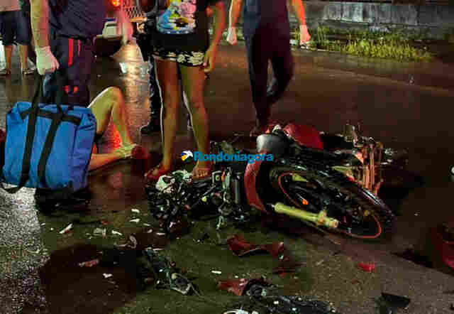 Motociclista morre em acidente causado por motorista bêbado na capital