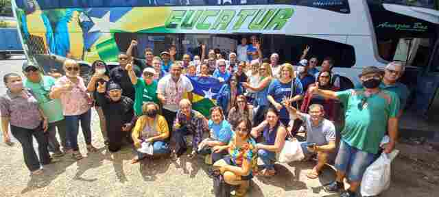 Caravana do Sindsef chega à Brasília para jornada de luta por reposição de 19,99% já!