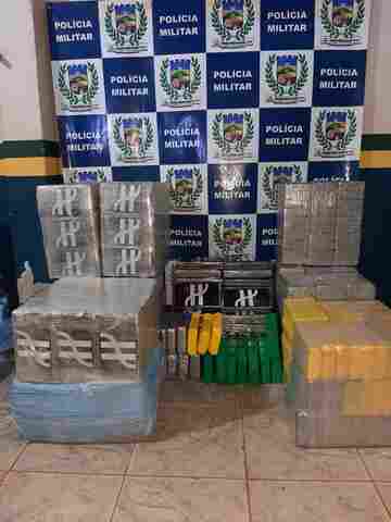 PM em Seringueiras apreende 440 quilos de cocaína