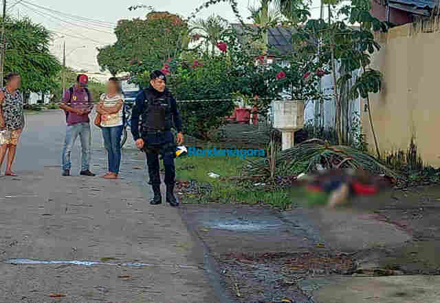 Homem ataca adolescente e é morto a tiros por sargento da PM