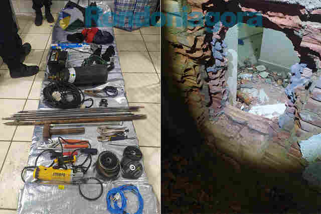 Ação rápida da PM impede furto de dinheiro no Sicoob; bando já havia entrado em agência