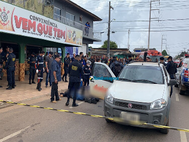 Urgente: PM e criminoso morrem em tiroteio durante tentativa de roubo