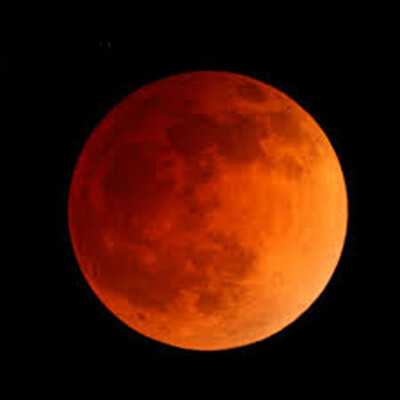 “Lua de sangue “, ou eclipse total da Lua, será visível em Rondônia neste domingo