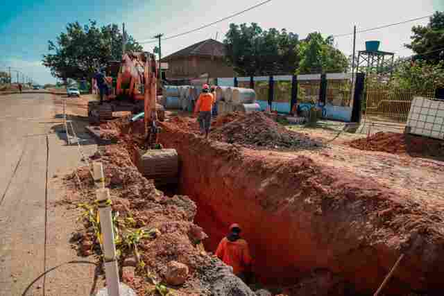Obras são iniciadas na estrada dos Periquitos