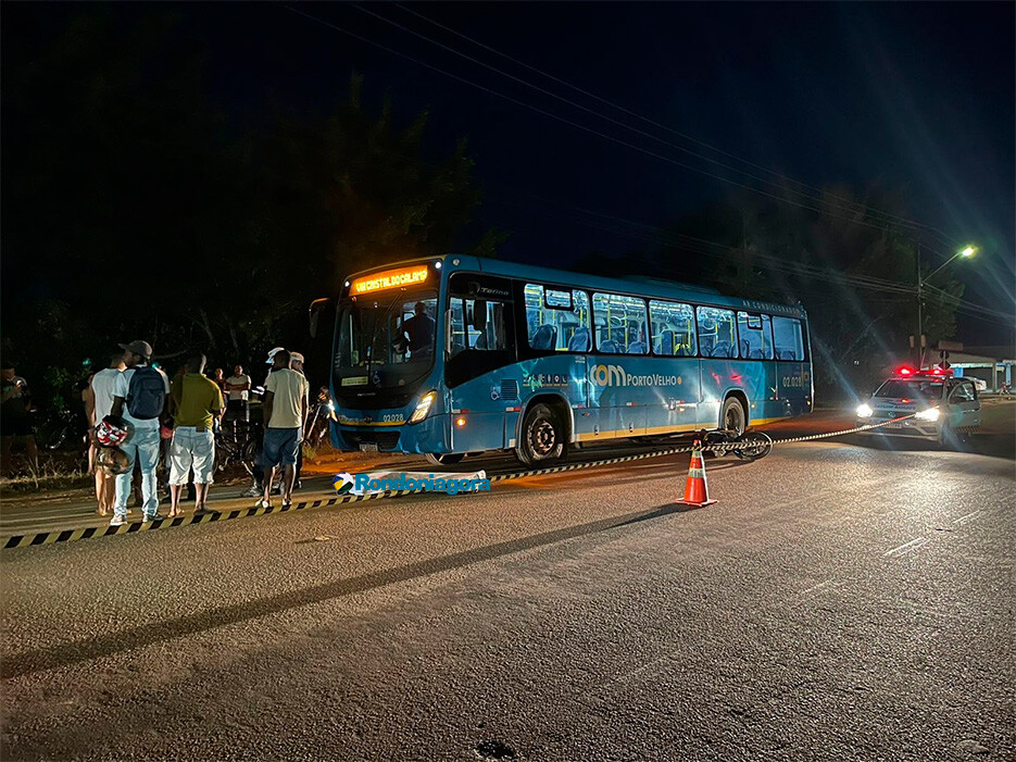 Haitiano morre em acidente com ônibus na zona leste de Porto Velho