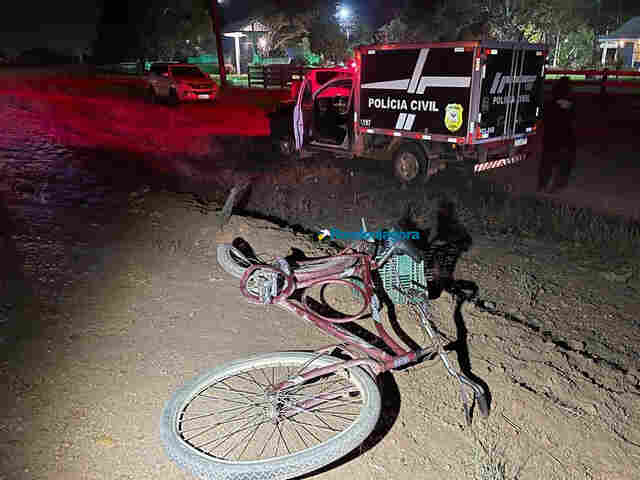 Ciclista morre atropelado na BR-364, em Candeias