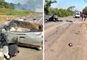 Cinco moradores de Rondônia morrem em acidente no Mato Grosso
