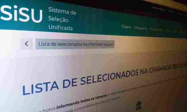 MEC divulga resultado de 2ª edição do Sisu 2022
