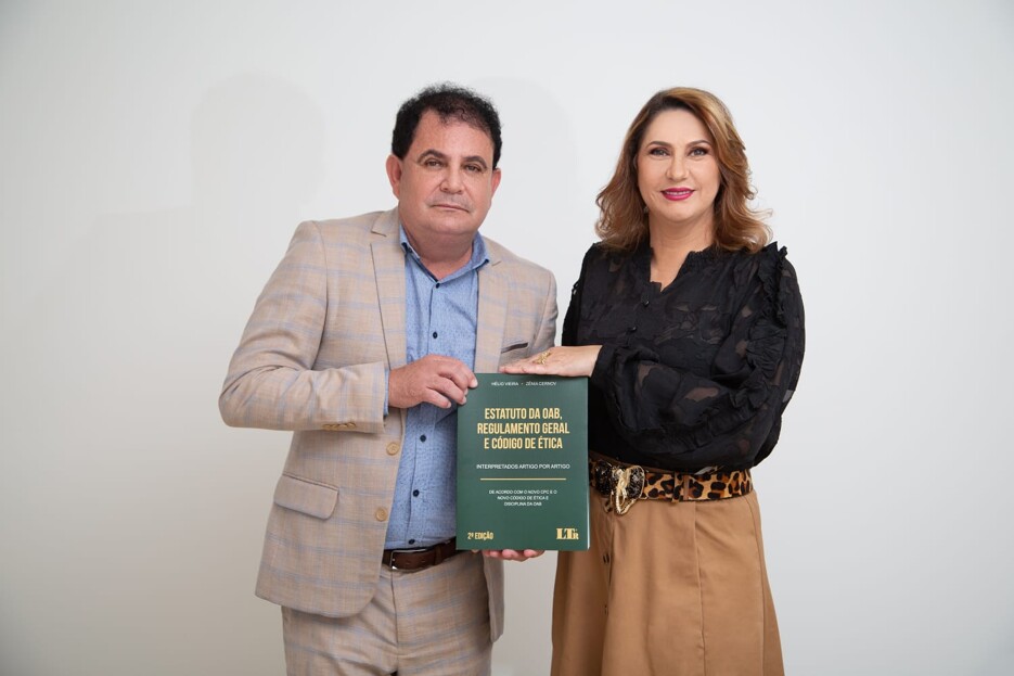 Advogados Zênia Cernov e Hélio Vieira lançam livro com megashow para a advocacia