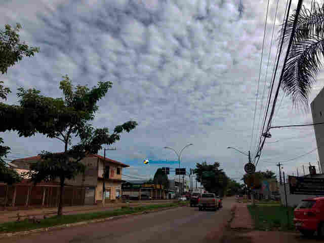 Frente fria de fraca intensidade muda clima no sul rondoniense e Vale do Guaporé