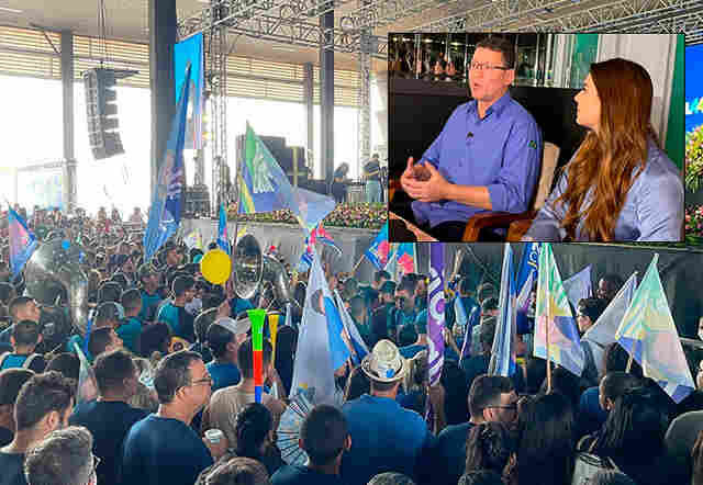 Marcos Rocha é homologado como candidato a reeleição, mas ainda sem definição do vice