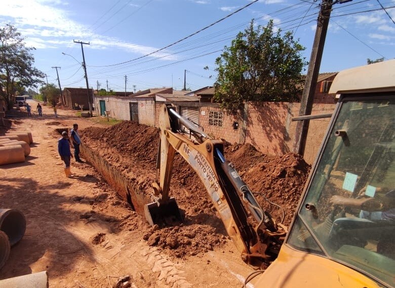 Três bairros da zona Leste de Porto Velho recebem obras de drenagem nesta semana