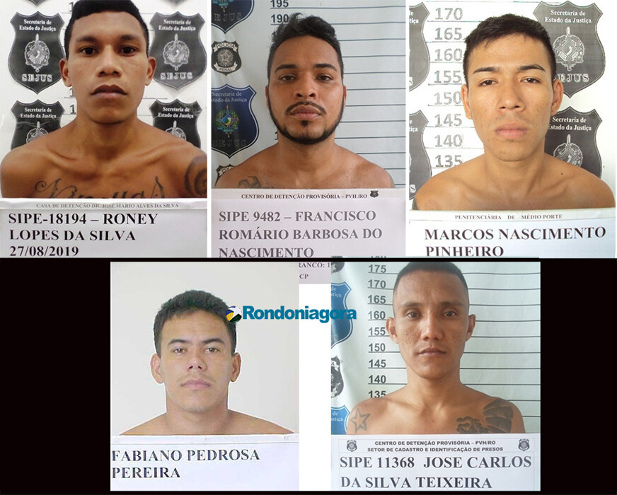 Seis presos perigosos fogem do presídio 470 em Porto Velho; um é recapturado