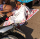 Motociclista fica gravemente ferido em acidente na rua Décima Avenida, em Porto Velho