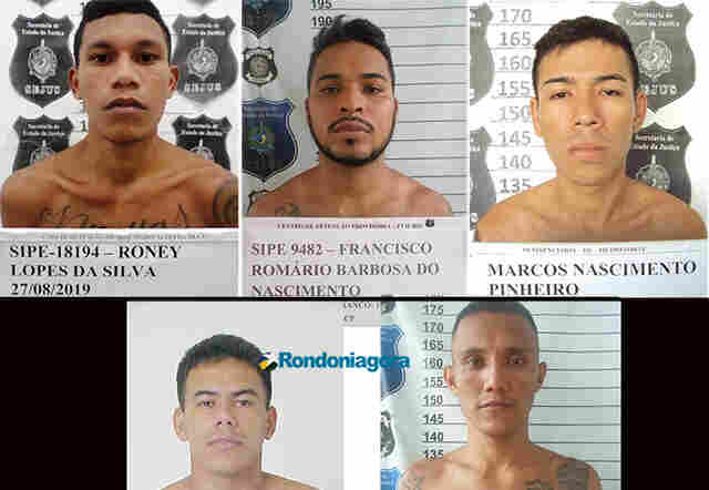 Seis presos perigosos fogem do presídio 470 em Porto Velho; um é recapturado