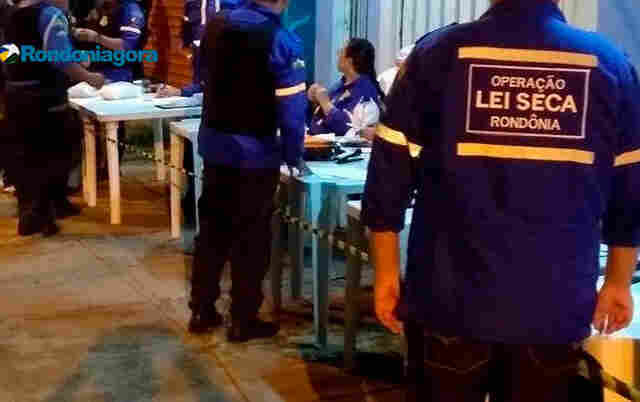 Início do fim de semana tem 34 presos por embriaguez ao volante em Rondônia