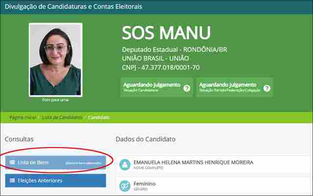 Candidata diz ao TRE que não tem bens, mas procuradoria encontra três veículos e pede explicações