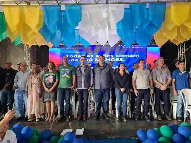 Em São Miguel do Guaporé, deputado Ismael Crispin lança campanha à reeleição e reafirma compromisso com Rondônia 