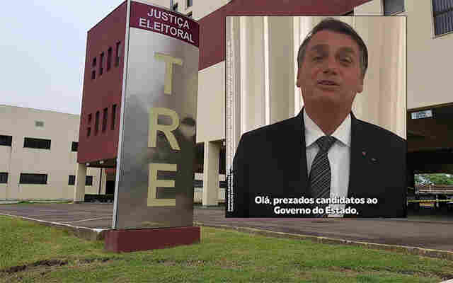 Vídeo: Após proibição do TRE, Bolsonaro autoriza uso de seu nome em qualquer campanha eleitoral em Rondônia