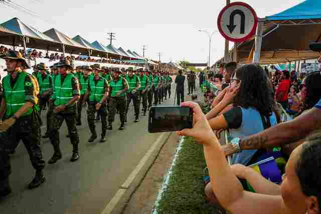 Desfile de 7 de Setembro será às 17 horas em Porto Velho