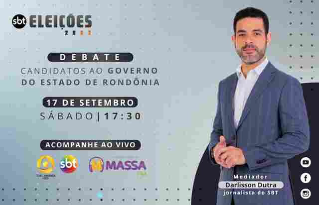 Rondovisão realiza debate entre candidatos ao Governo e transmissão será na TV Allamanda e na rede Massa
