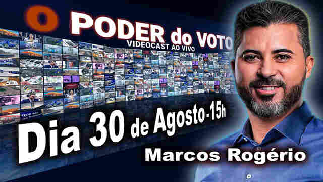 Jornalistas sabatinam Marcos Rogério ao vivo a partir das 15 horas; mande perguntas