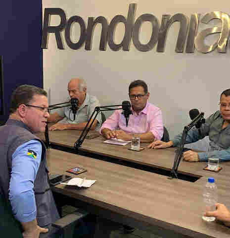 Confira entrevista ao vivo com o candidato a reeleição Marcos Rocha; participe