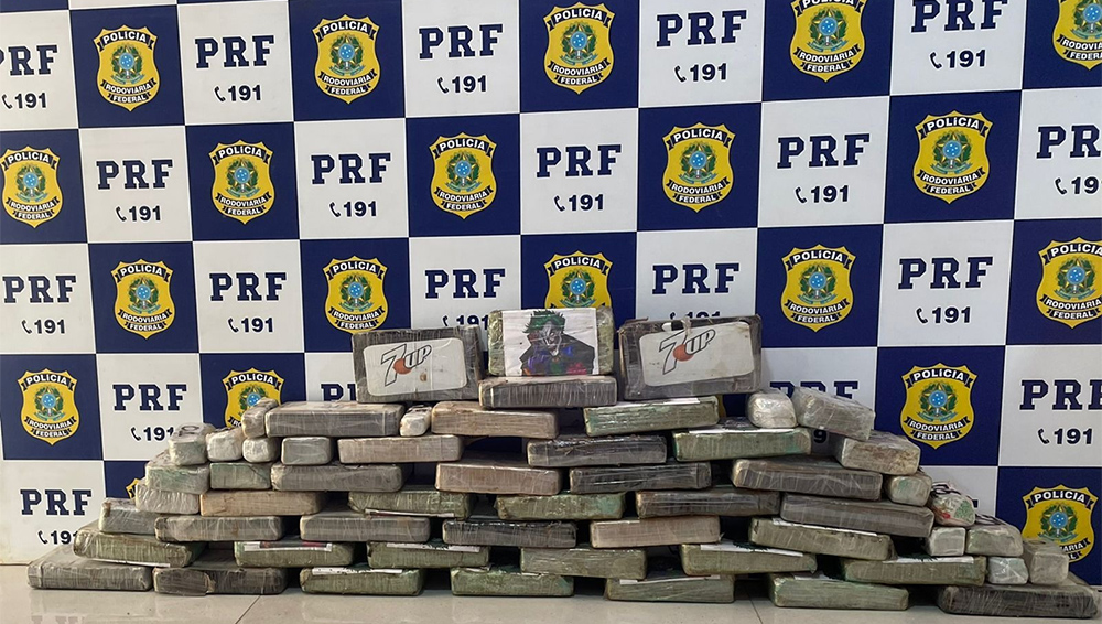 PRF apreende mais de 70 quilos de cocaína em Ji-Paraná e Porto Velho