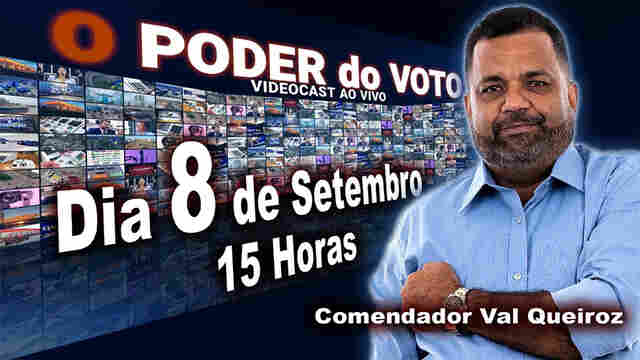 Valclei Queiroz é o entrevistado ao vivo nesta quinta-feira no Videocast “O Poder do Voto”; participe