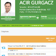 Acir já gastou R$ 850 mil do fundo de campanha; R$ 230 mil foram para o suplente e R$ 192 mil a ex-doador