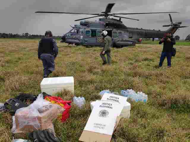 Defesa apoia Justiça Eleitoral na logística e na segurança