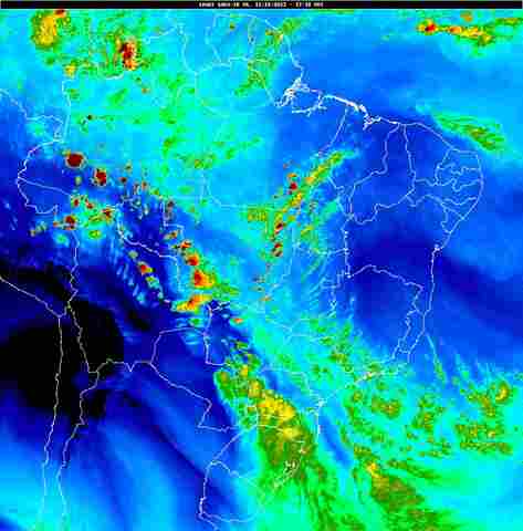 Meteorologia alerta para risco de fortes temporais em Porto Velho e mais 14 cidades