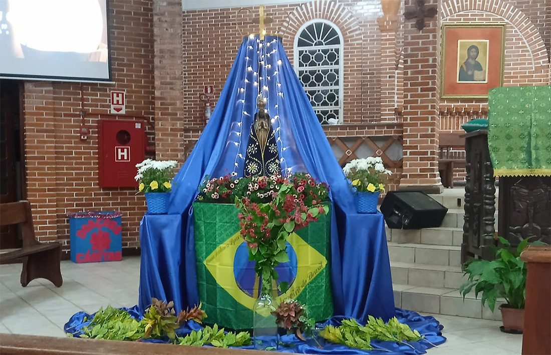 Santuário de Nossa Senhora Aparecida, em Porto Velho, tem programação especial nesta quarta-feira