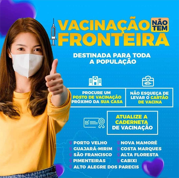 Agevisa faz grande campanha de vacinação em cidades da fronteira