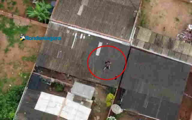 Vídeo mostra fuga de criminoso após grande cerco da Polícia; corpo foi encontrado em casa