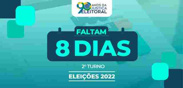 Faltam 8 dias: confira a ordem de votação no 2º turno das eleições