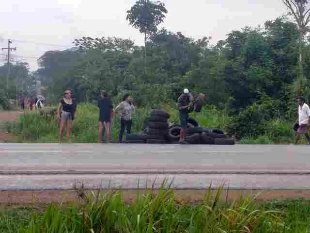 Moradores liberam a BR-319 após compromisso do DNIT