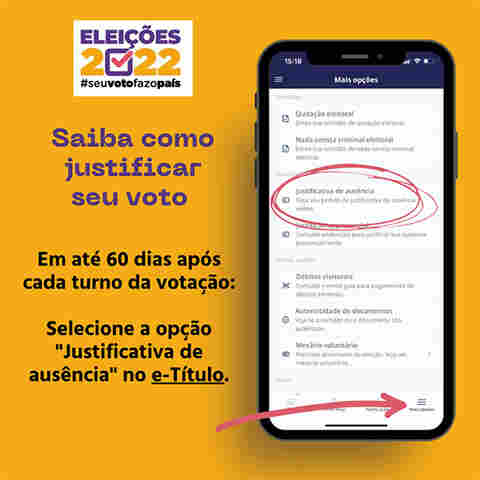 Quem não votou no 2º turno tem até 9 de janeiro para justificar
