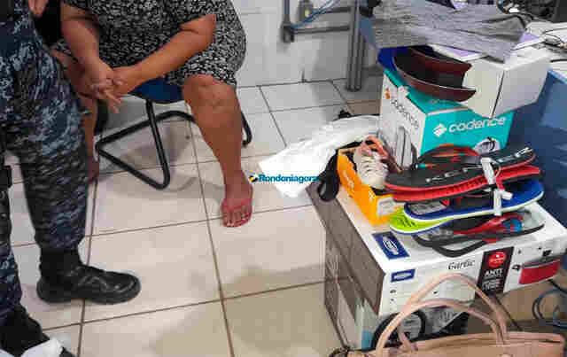 Mulher é presa usando crianças para furtar no Porto Velho Shopping