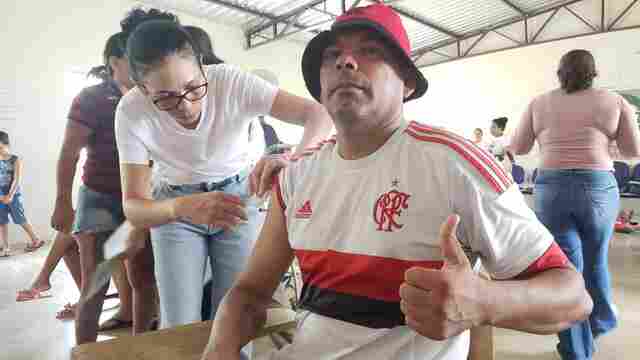 Moradores do Cristal da Calama recebem mutirão de vacinação até esta quarta-feira